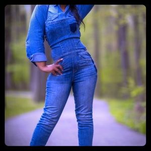 Denim jumpsuit